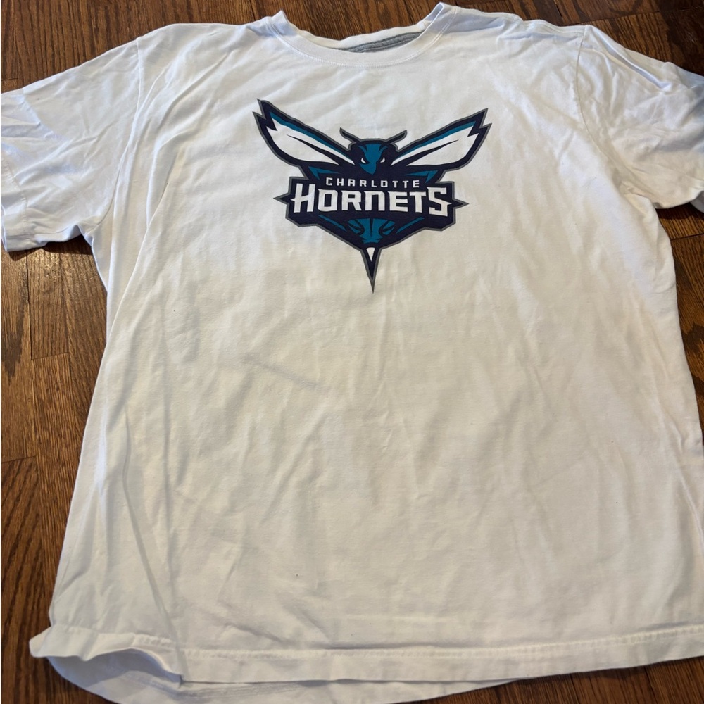 Charlotte Hornets White T-Shirt